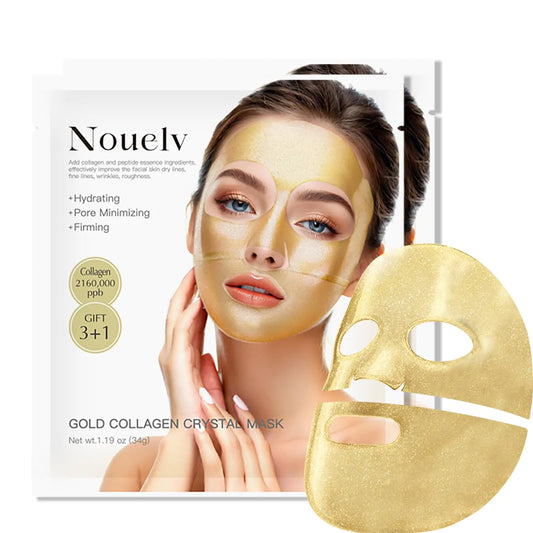 24K Gold Bio Collagen Face Mask Hydrating Bio Collagen Mask Overnight Collagen Mask Hydrating Collagen